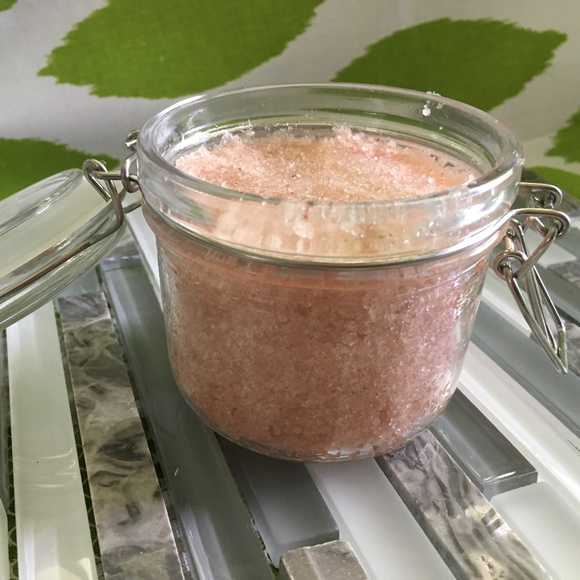 Organic Coconut Rose Body Polish - Custom Handmade - Picture 3 of 4